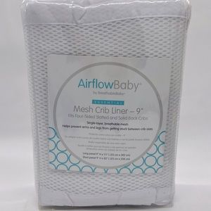 Airflow Baby, Mesh crib liner 9”